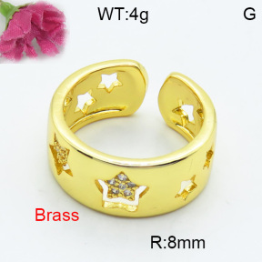 Fashion Brass Ring  F3R400344ablb-L017