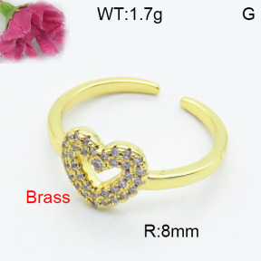 Fashion Brass Ring  F3R400347ablb-L017