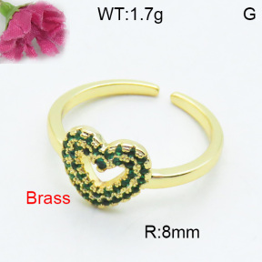 Fashion Brass Ring  F3R400348ablb-L017