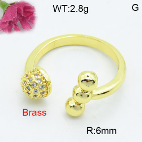 Fashion Brass Ring  F3R400372ablb-L017