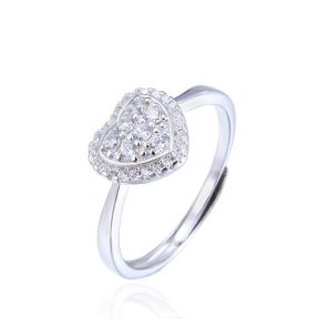 925 Silver Ring Weight: 2.5g Size:10*9mm,W:1.9mm JR0244aiko-M112 YJCJ004161