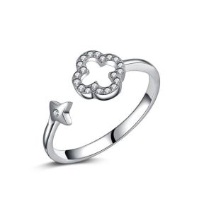 925 Silver Ring Weight: 1.8g Size:8mm,W:1.5mm JR0245ahoi-M112 YJCJ004188