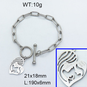 SS Bracelet  3B2002921vbmb-908