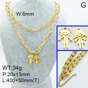 SS Necklace  3N2001866bhjl-908