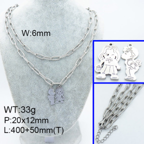 SS Necklace  3N2001868bhil-908