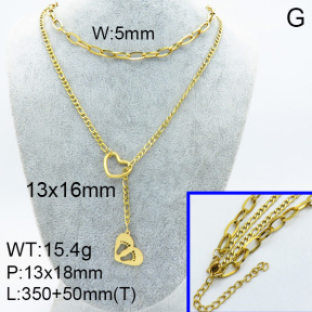 SS Necklace  3N2001872vhha-908
