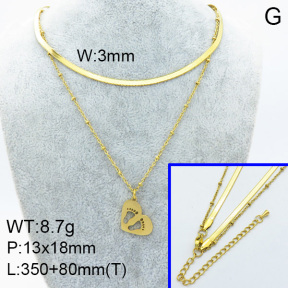 SS Necklace  3N2001887vbpb-908