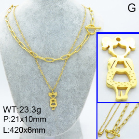 SS Necklace  3N2001893vhha-908