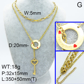 SS Necklace  3N3000833ahjb-908