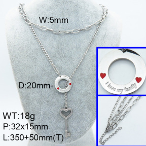 SS Necklace  3N3000834bhia-908