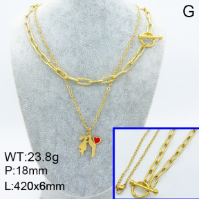 SS Necklace  3N3000840vhhl-908