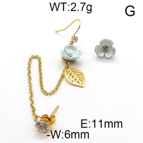 SS Earrings  6E4003046vhha-628