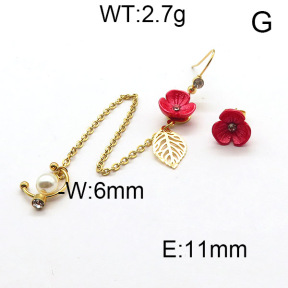 SS Earrings  6E4003051vhha-628