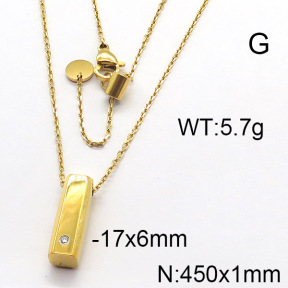 SS Necklace  6N4003171ahjb-706