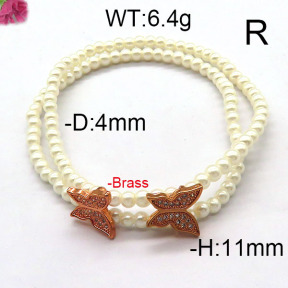 Fashion Brass Bracelet  F6B300378bhva-J45