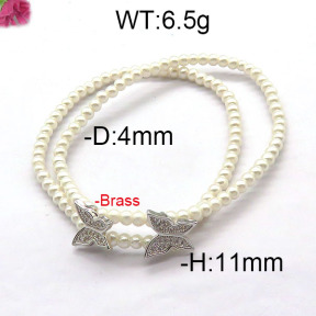 Fashion Brass Bracelet  F6B300379bhva-J45