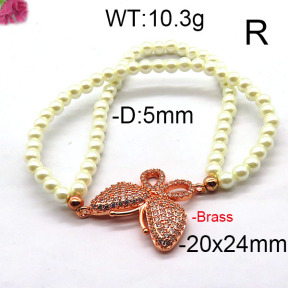 Fashion Brass Bracelet  F6B300387bhva-J45