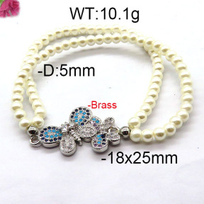 Fashion Brass Bracelet  F6B300394bhva-J45