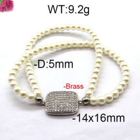 Fashion Brass Bracelet  F6B300397bhva-J45