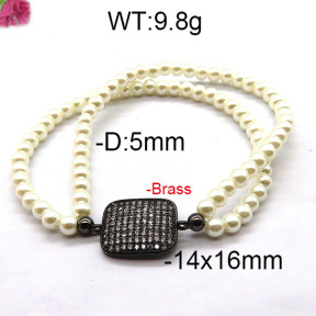 Fashion Brass Bracelet  F6B300398bhva-J45