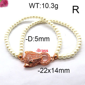 Fashion Brass Bracelet  F6B300425bhva-J45