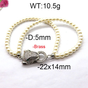 Fashion Brass Bracelet  F6B300426bhva-J45
