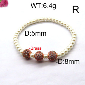 Fashion Brass Bracelet  F6B300456bhia-J45
