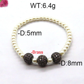 Fashion Brass Bracelet  F6B300458bhia-J45