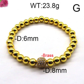 Fashion Brass Bracelet  F6B404299bhva-J45