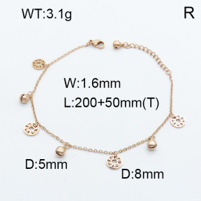 SS Anklets  3A9000432abol-434