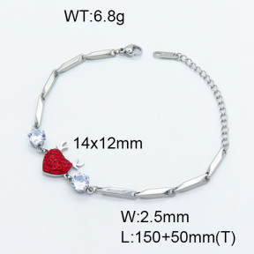 SS Bracelet  3B4002472vbnl-434