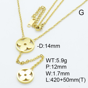 SS Necklace  3N2001896bbov-434