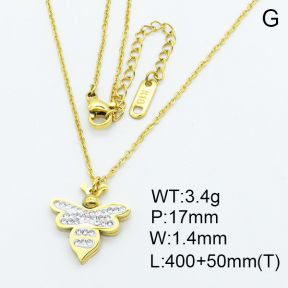SS Necklace  3N4001544vbnb-434
