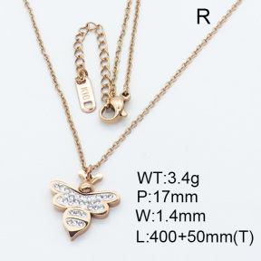 SS Necklace  3N4001545vbnb-434