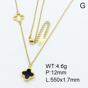 SS Necklace  3N4001553vbpb-434