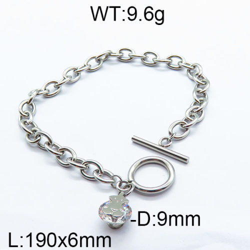 SS Bear Bracelets  TB6001070vbpb-377