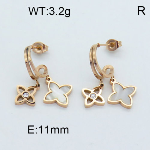 SS Earrings  TE3001430bhva-669