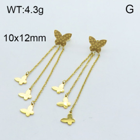 SS Earrings  TE3001440bhva-669