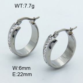 SS Earrings  3E4003012vbpb-259