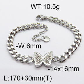 SS Bracelet  6B4001950vhha-617