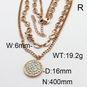 SS Necklace  6N4003156ahlv-617