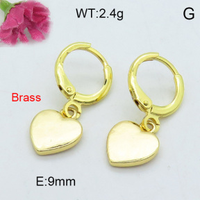Fashion Brass Earrings  F3E200184aajl-J125