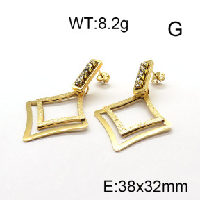SS Earrings  6E4003060aajl-450