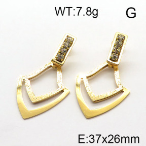 SS Earrings  6E4003065aajl-450