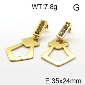 SS Earrings  6E4003067aajl-450