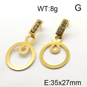 SS Earrings  6E4003074aajl-450