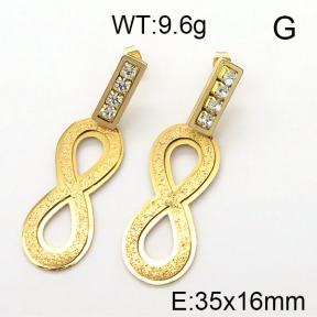 SS Earrings  6E4003078aajl-450