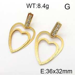 SS Earrings  6E4003079aajl-450