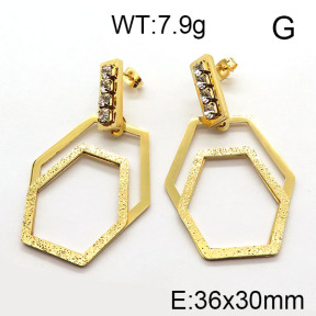 SS Earrings  6E4003081aajl-450