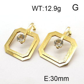 SS Earrings  6E4003098aajl-450